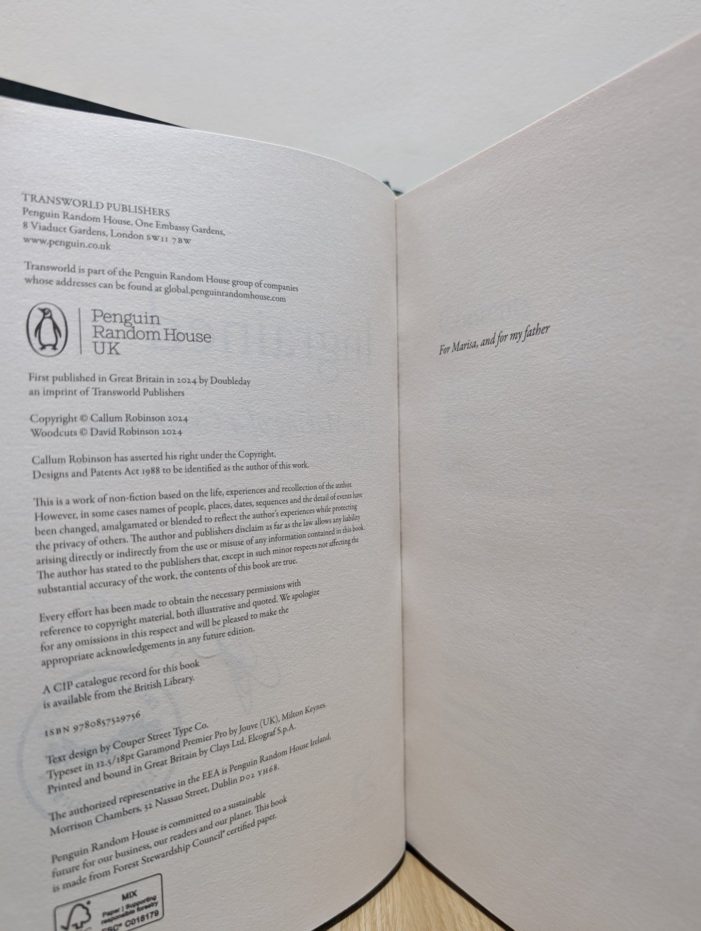 Ingrained by Callum Robinson (Signed Stamped First Edition) - Fialta Books