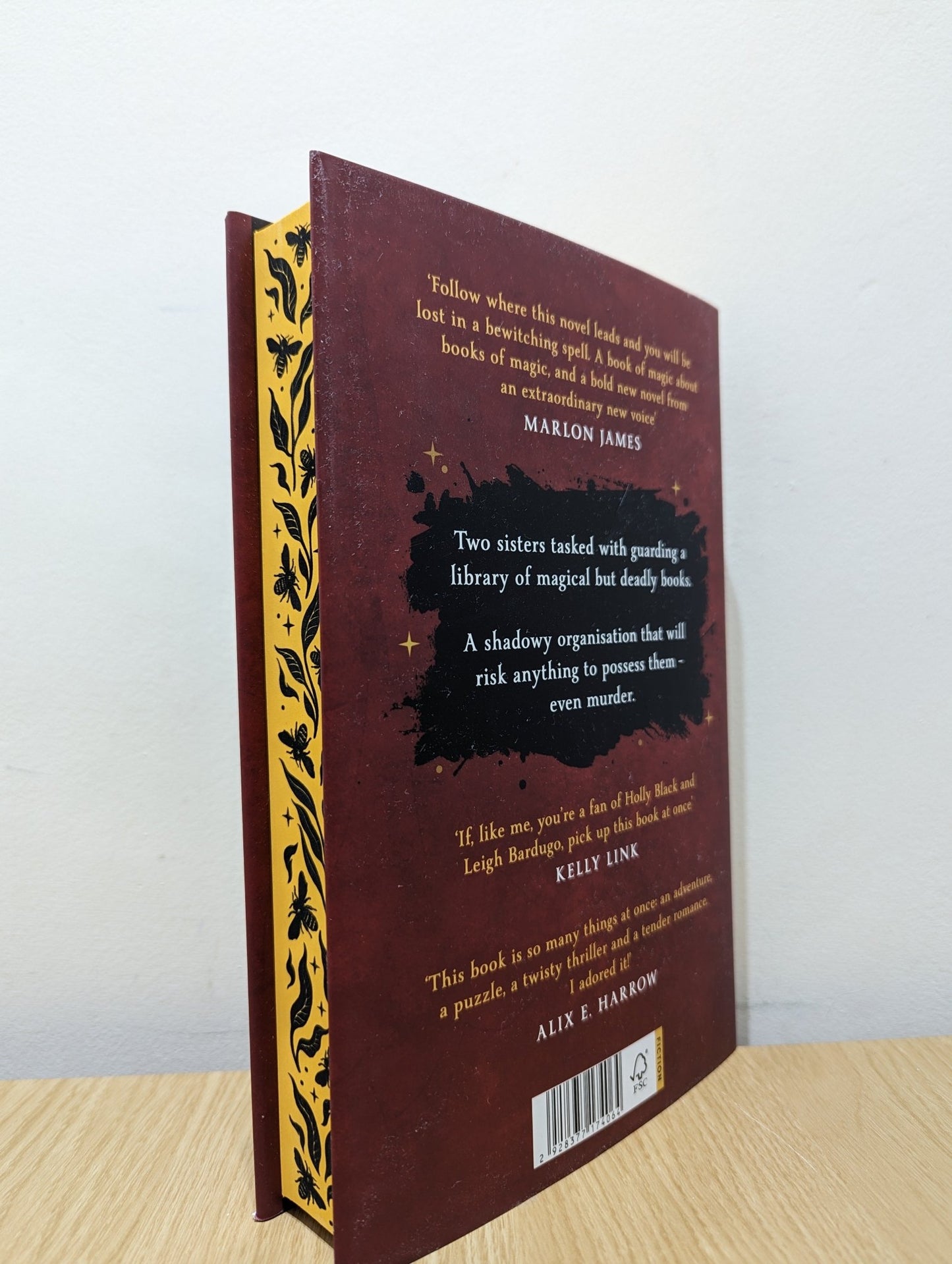 Ink Blood Sister Scribe by Emma Törzs (Signed First Edition with sprayed edges) - Fialta Books