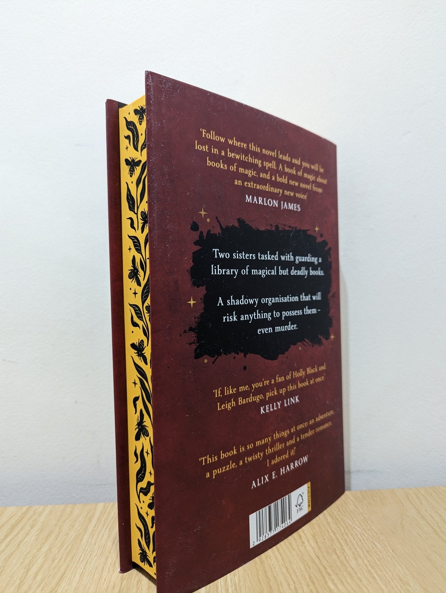 Ink Blood Sister Scribe by Emma Törzs (Signed First Edition with sprayed edges) - Fialta Books