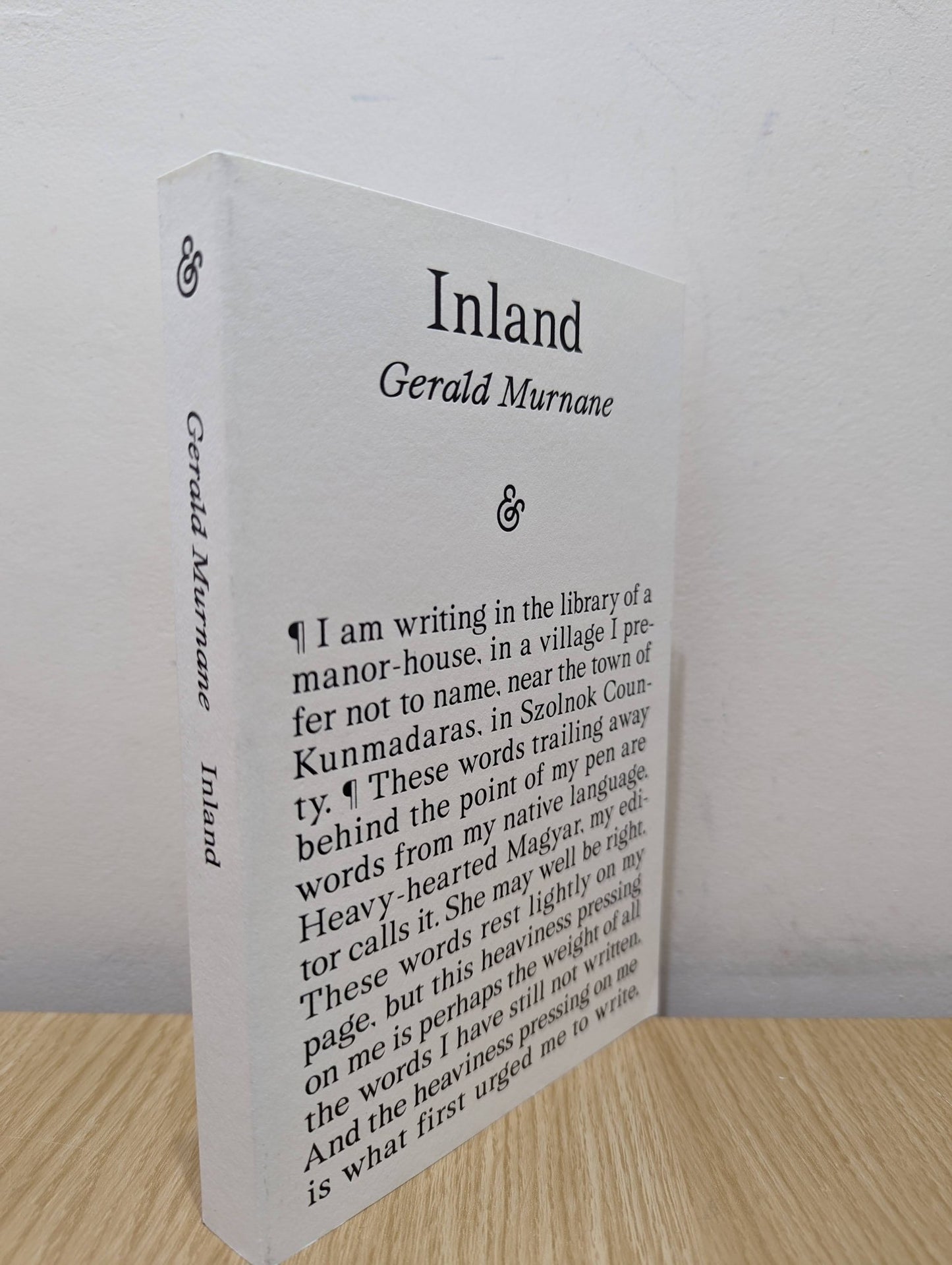 Inland by Gerald Murnane (First Edition) - Fialta Books