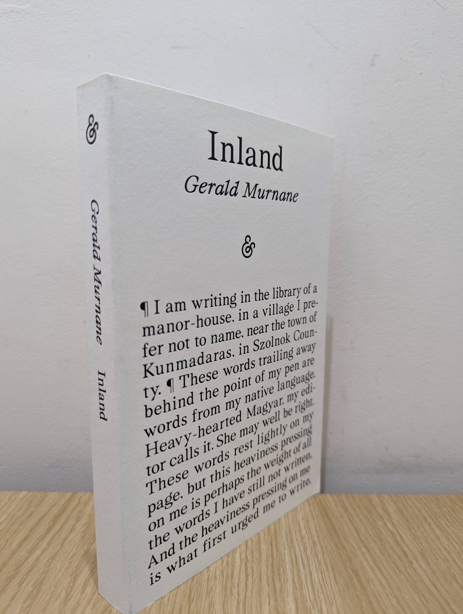 Inland by Gerald Murnane (First Edition) - Fialta Books