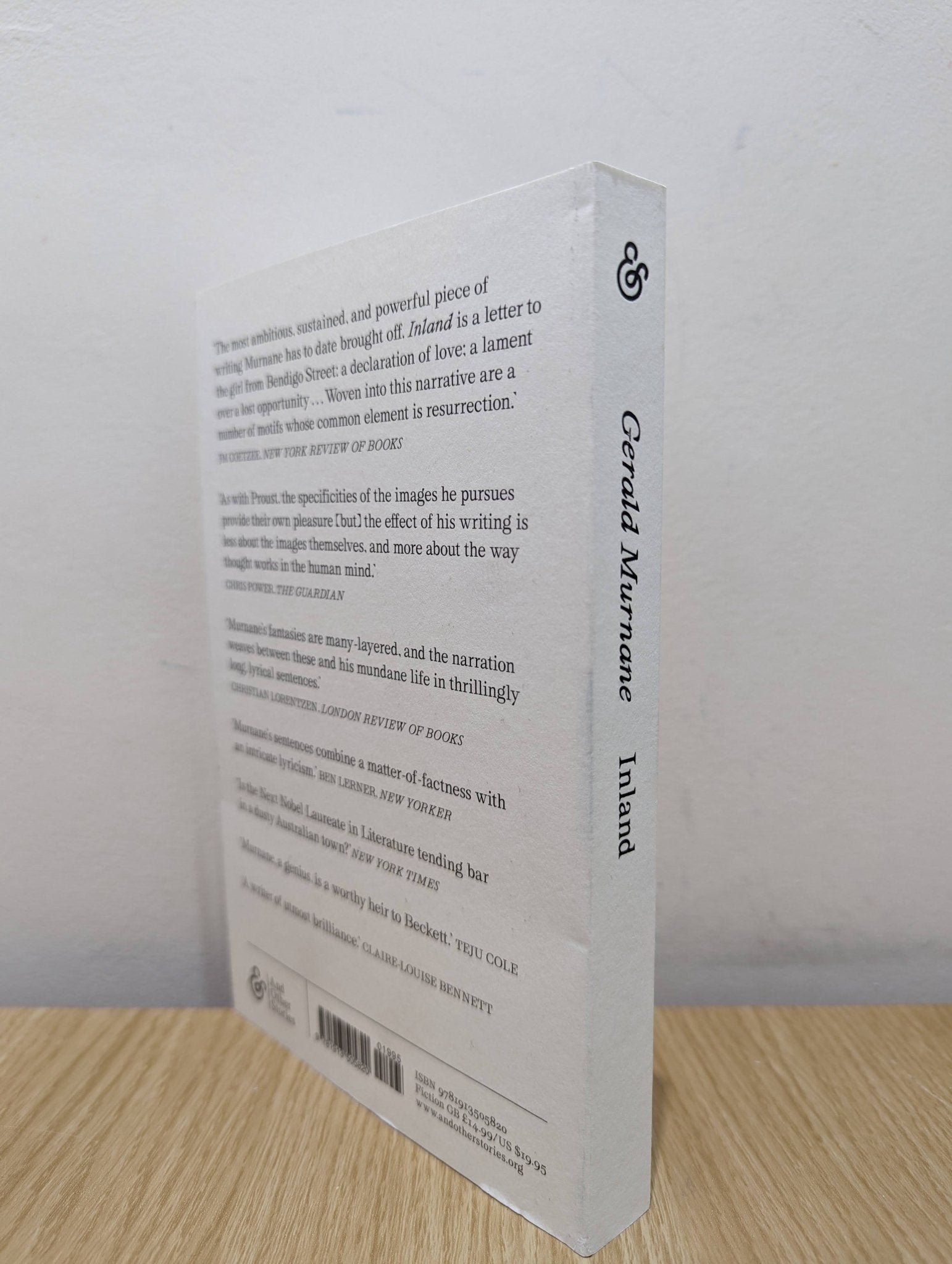 Inland by Gerald Murnane (First Edition) - Fialta Books