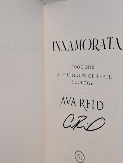 Innamorata by Ava Reid (Signed First Edition with sprayed edges) - Fialta Books