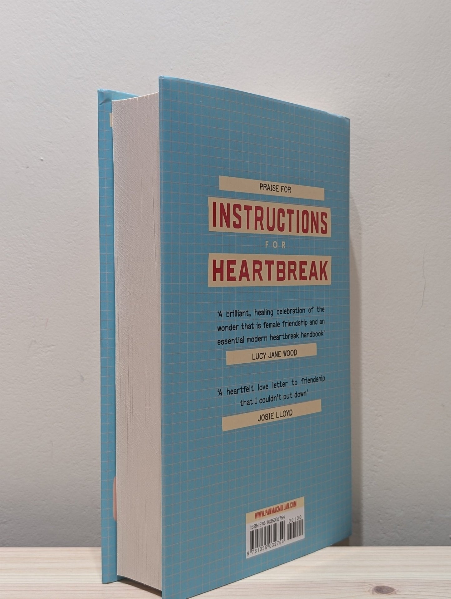 Instructions for Heartbreak by Sarah Handyside (Signed First Edition) - Fialta Books
