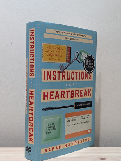 Instructions for Heartbreak by Sarah Handyside (Signed First Edition) - Fialta Books