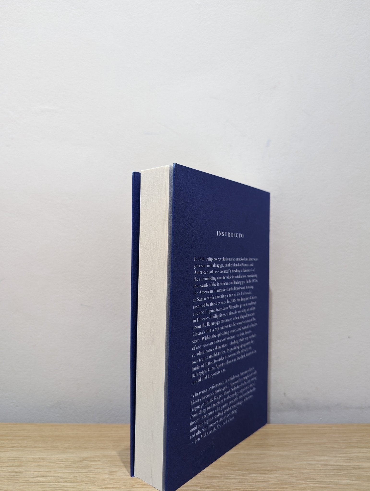 Insurrecto by Gina Apostol (First Edition) - Fialta Books