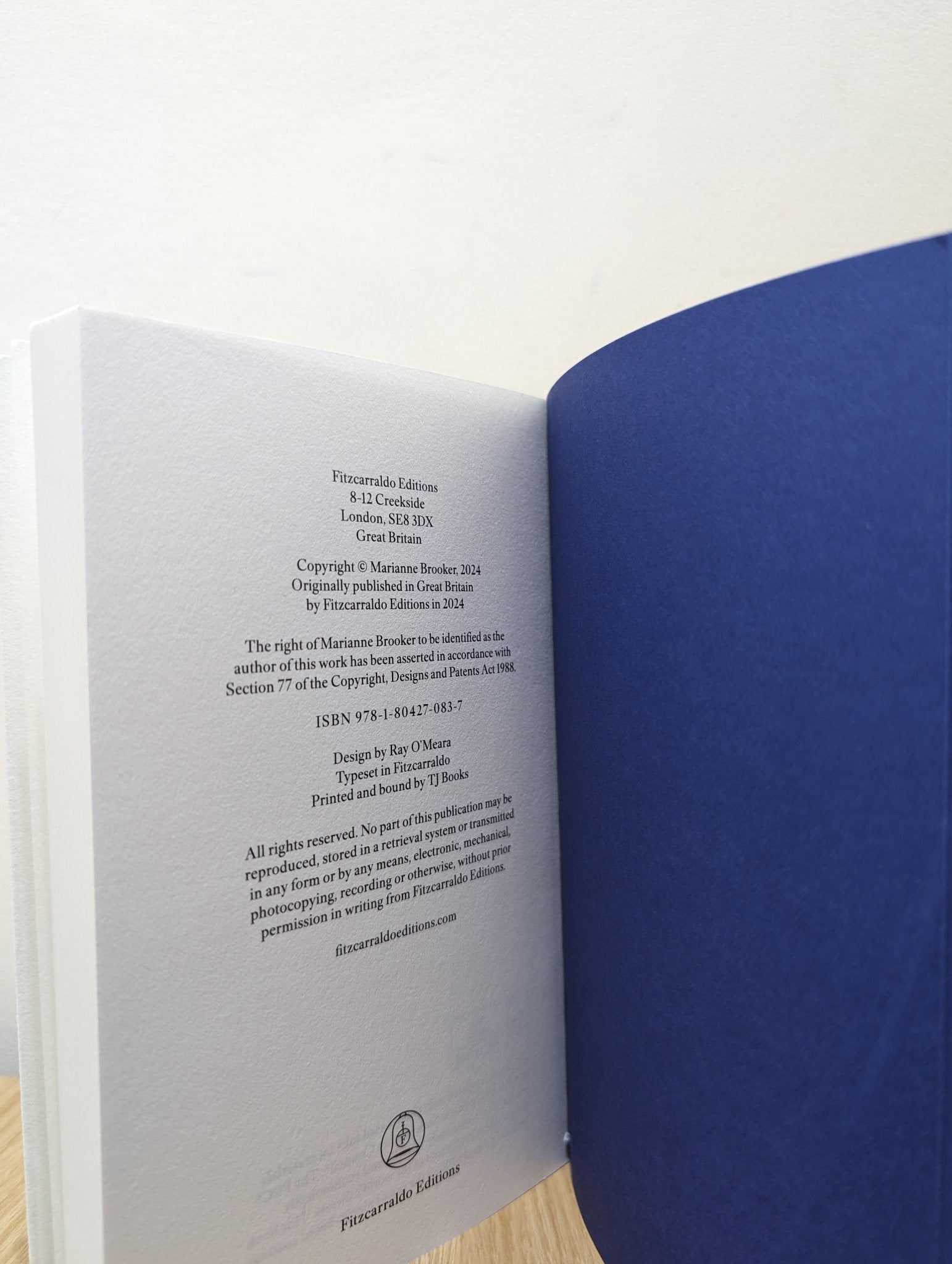 Intervals by Marianne Brooker (Signed First Edition) - Fialta Books