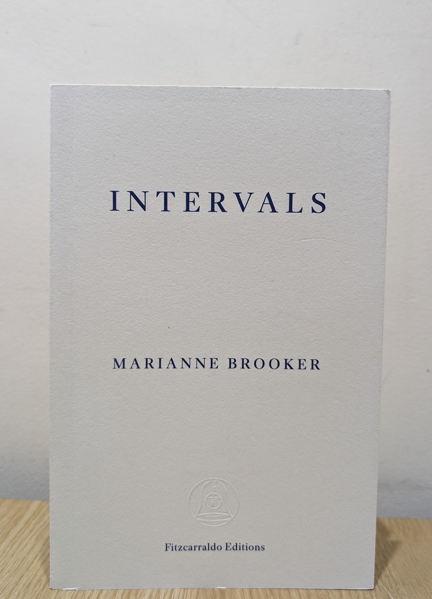 Intervals by Marianne Brooker (Signed First Edition) - Fialta Books