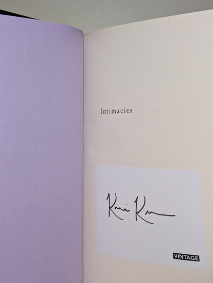 Intimacies by Katie Kitamura (Signed Dated First Edition) - Fialta Books