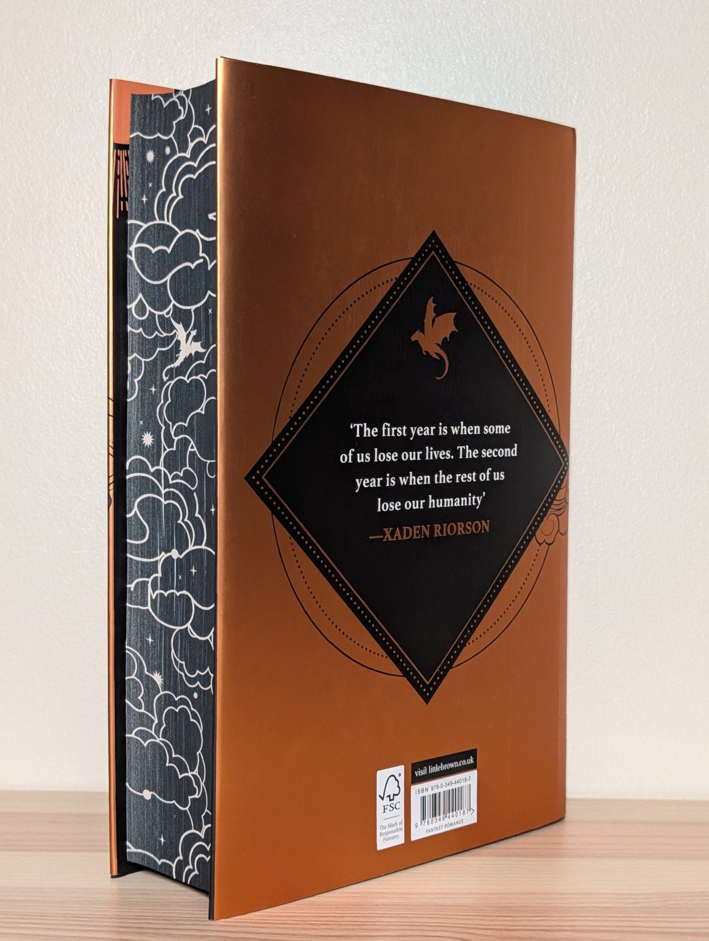 Iron Flame by Rebecca Yarros (Sprayed Edges Edition) - Fialta Books