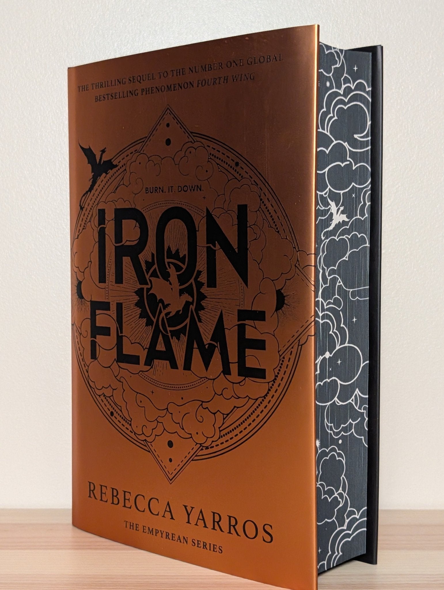 Iron Flame by Rebecca Yarros (Sprayed Edges Edition) - Fialta Books