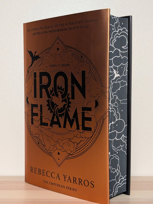 Iron Flame by Rebecca Yarros (Sprayed Edges Edition) - Fialta Books