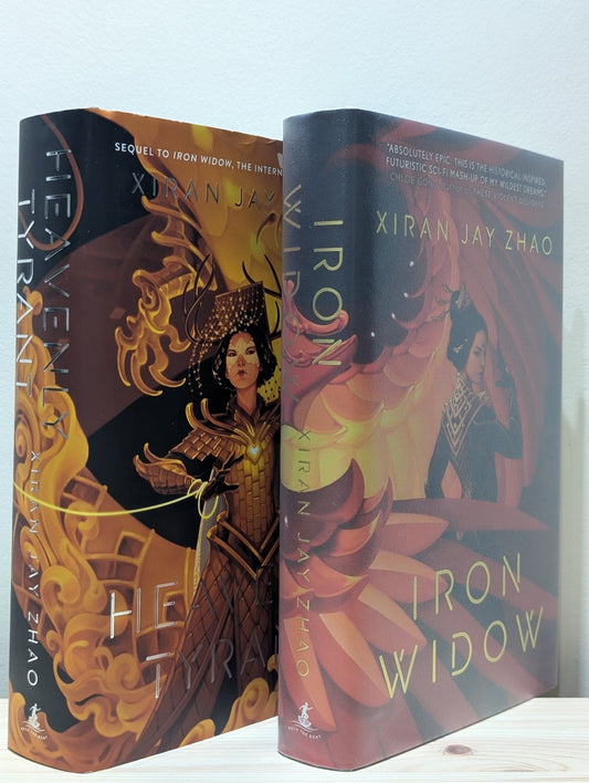 Iron Widow; Heavenly Tyrant by Xiran Jay Zhao (Signed Edition Set) - Fialta Books