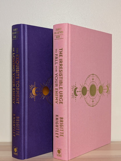 Irresistible Urge to Fall For Your Enemy; Exquisite Torment of Loving Your Enemy by Brigitte Knightley (Signed with sprayed edges) - Fialta Books