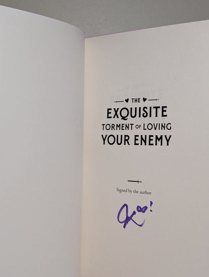 Irresistible Urge to Fall For Your Enemy; Exquisite Torment of Loving Your Enemy by Brigitte Knightley (Signed with sprayed edges) - Fialta Books