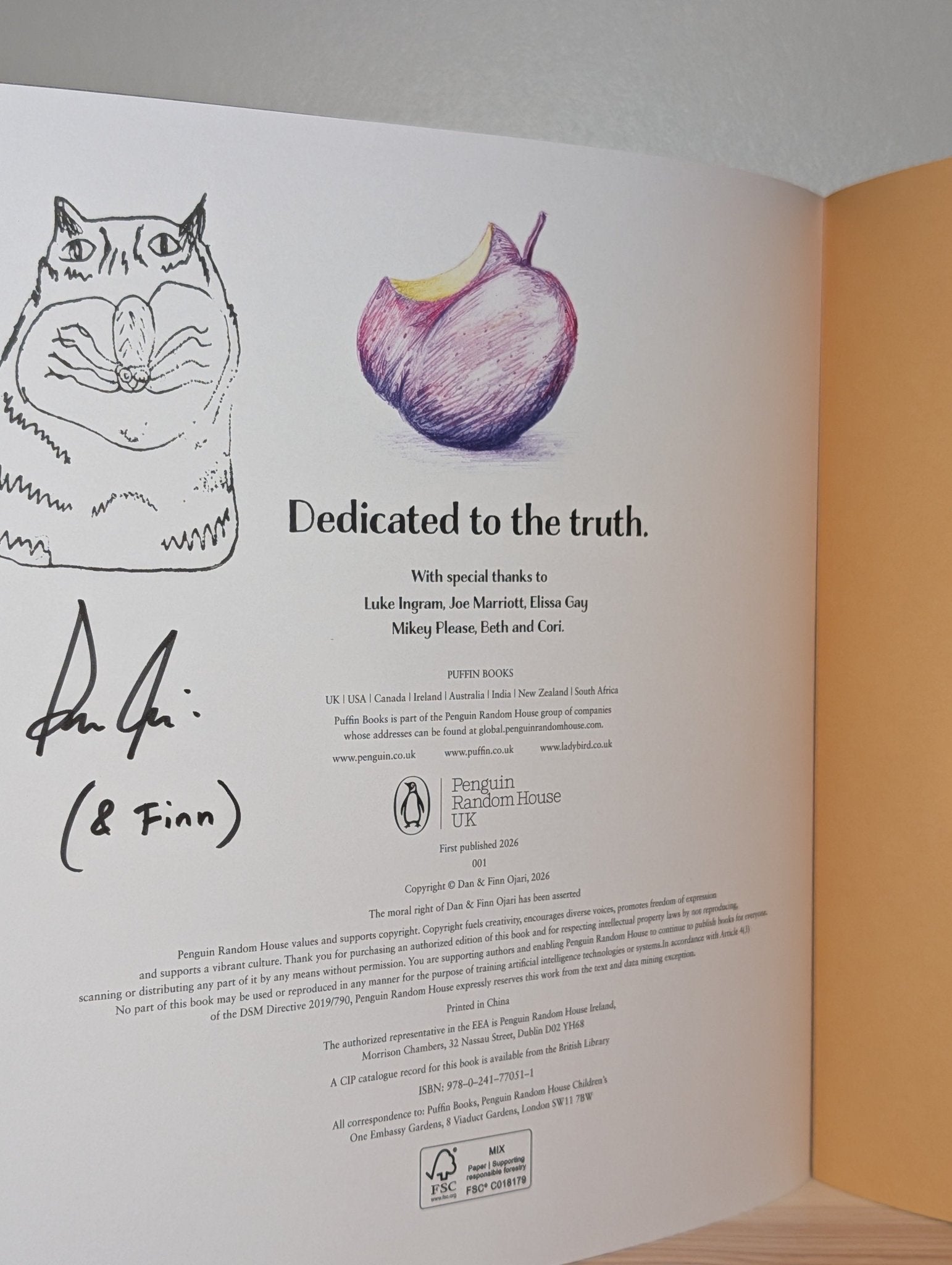Is This a Plum? by Dan Ojari (Signed First Edition) - Fialta Books