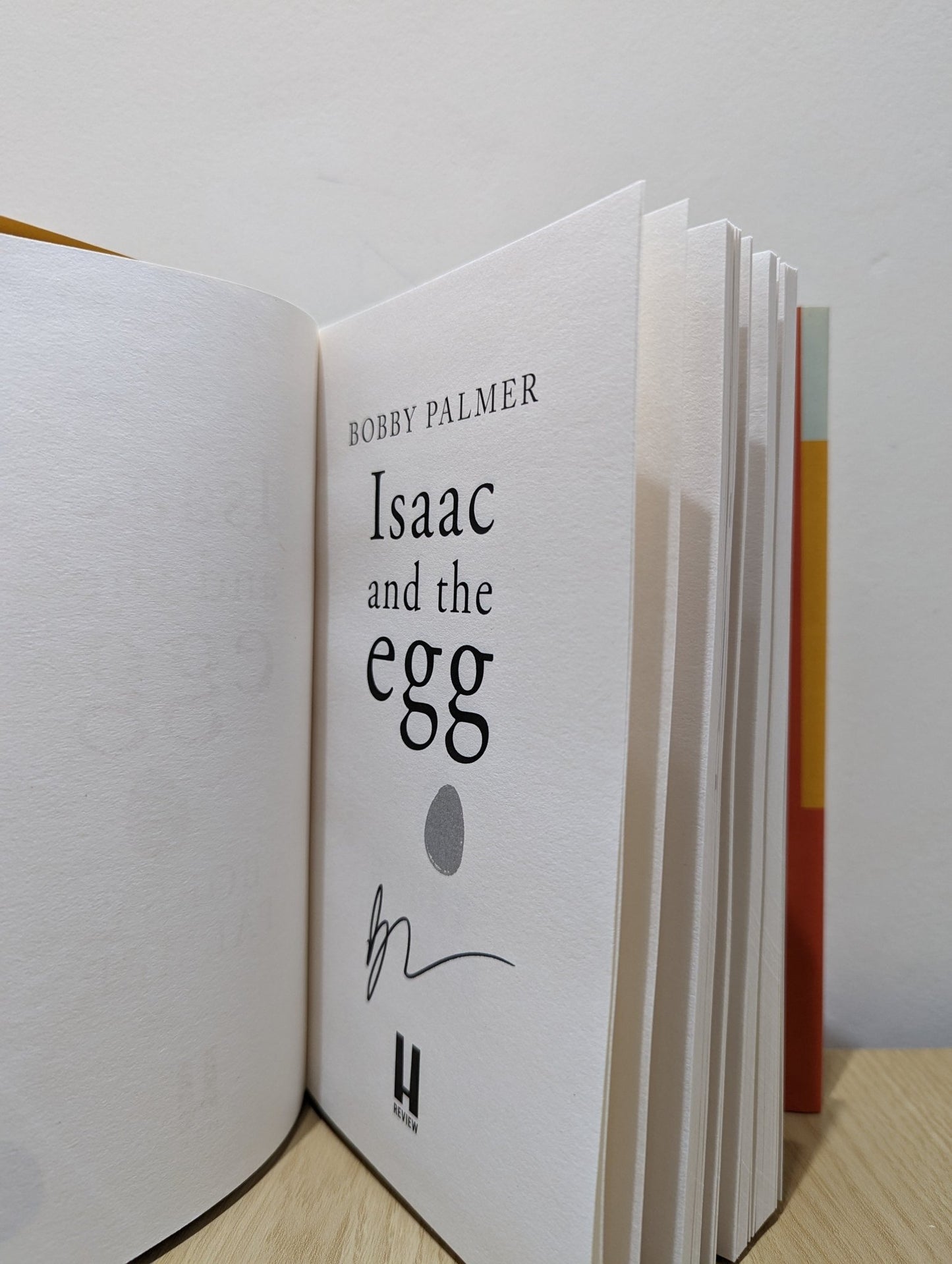 Isaac and the Egg by Bobby Palmer (Signed First Edition) - Fialta Books