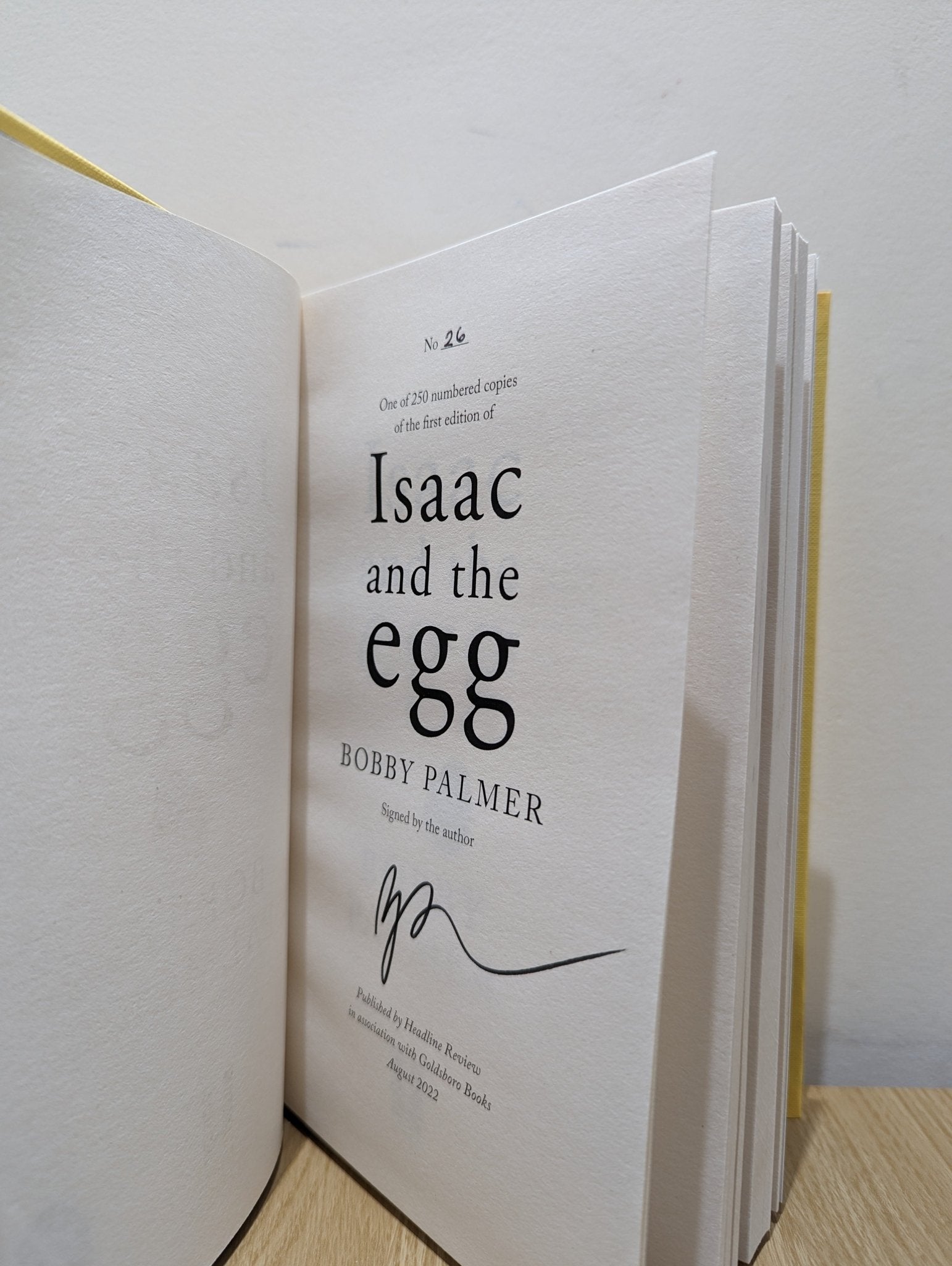 Isaac and the Egg by Bobby Palmer (Signed Numbered First Edition) - Fialta Books