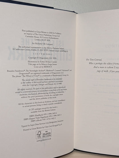 Isles of the Emberdark by Brandon Sanderson (First Edition with sprayed edges) - Fialta Books