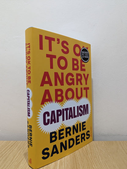 It's OK to be Angry About Capitalism by Bernie Sanders (Signed) - Fialta Books