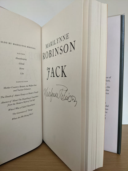 Jack by Marilynne Robinson (Signed First Edition) - Fialta Books