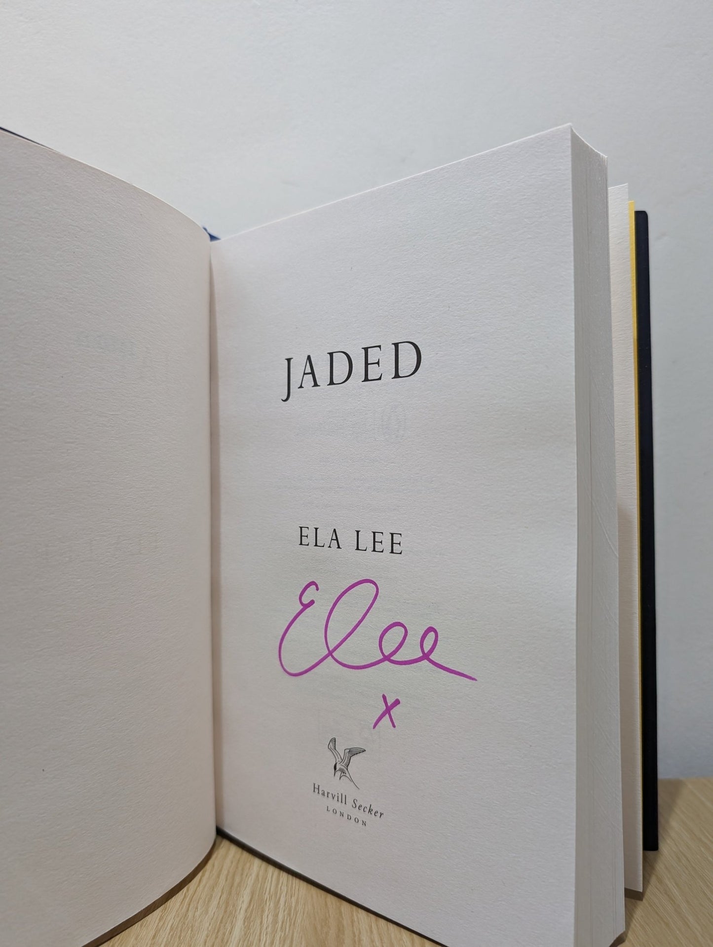 Jaded by Ela Lee (Signed First Edition) - Fialta Books