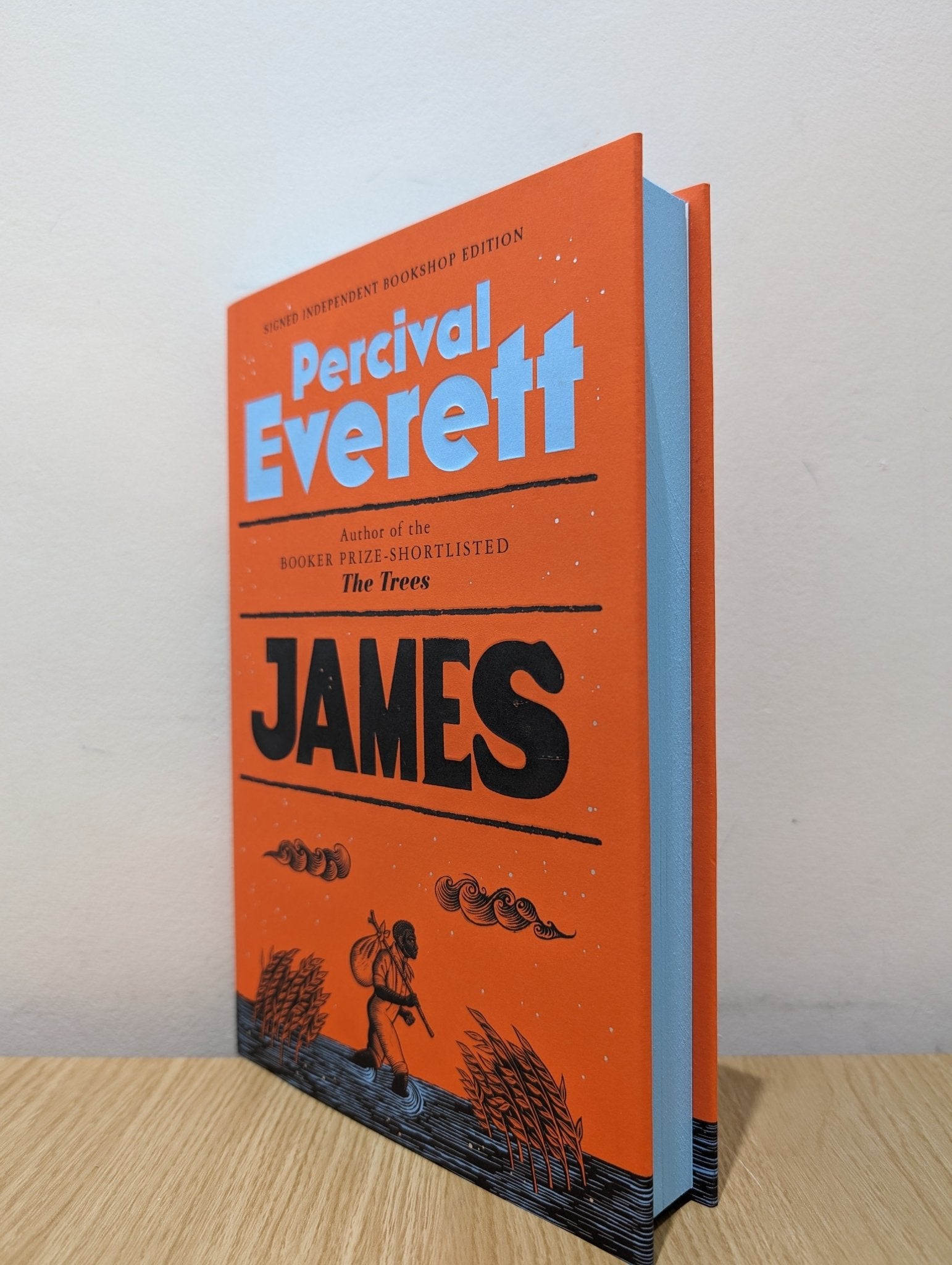 James: A Novel by Percival Everett (Signed First Edition with sprayed edges) - Fialta Books