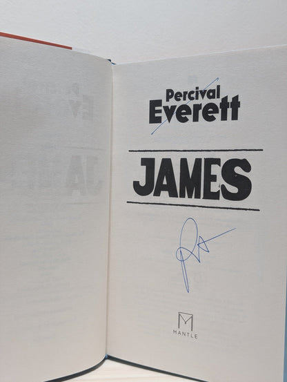 James: A Novel by Percival Everett (Signed to Title Page with sprayed edges) - Fialta Books