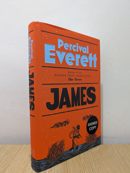 James: A Novel by Percival Everett (Signed UK First Edition) - Fialta Books