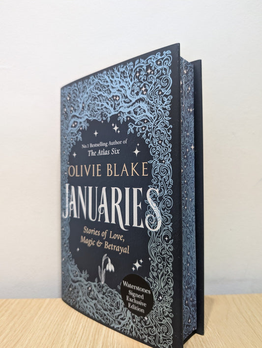 Januaries: Stories of Love, Magic & Betrayal by Olivie Blake (Signed First Edition with sprayed edges) - Fialta Books