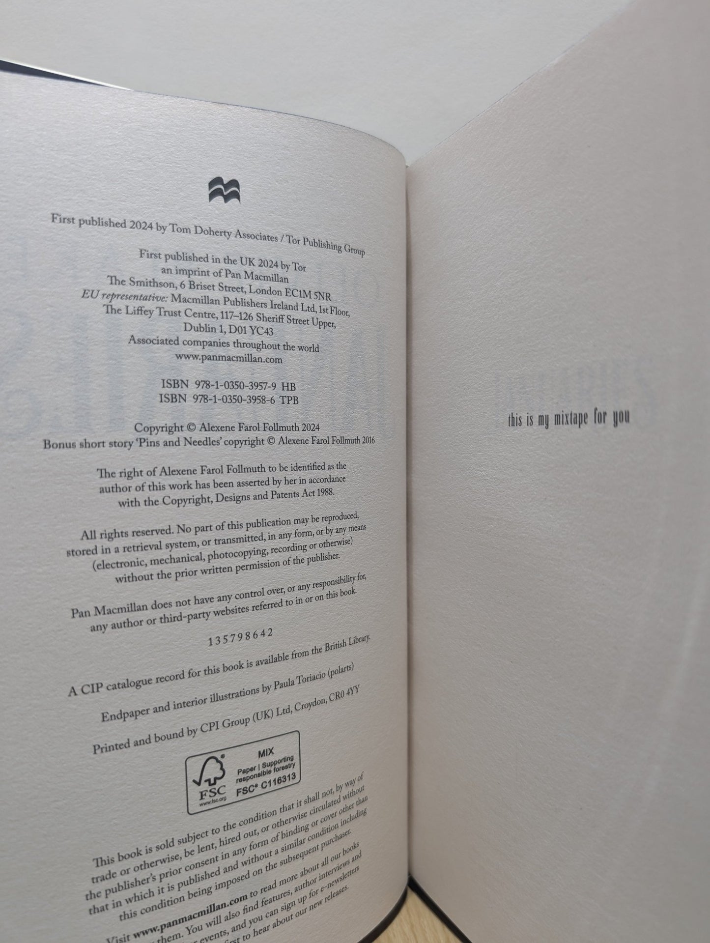 Januaries: Stories of Love, Magic & Betrayal by Olivie Blake (Signed First Edition with sprayed edges) - Fialta Books