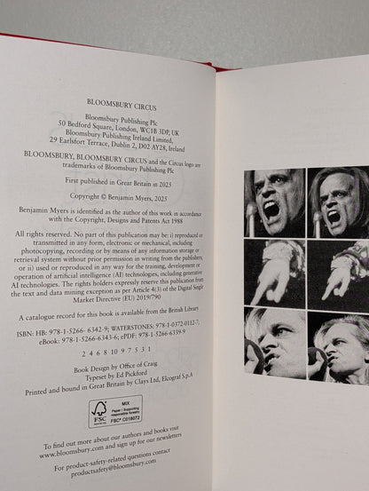Jesus Christ Kinski by Benjamin Myers (Signed First Edition) - Fialta Books