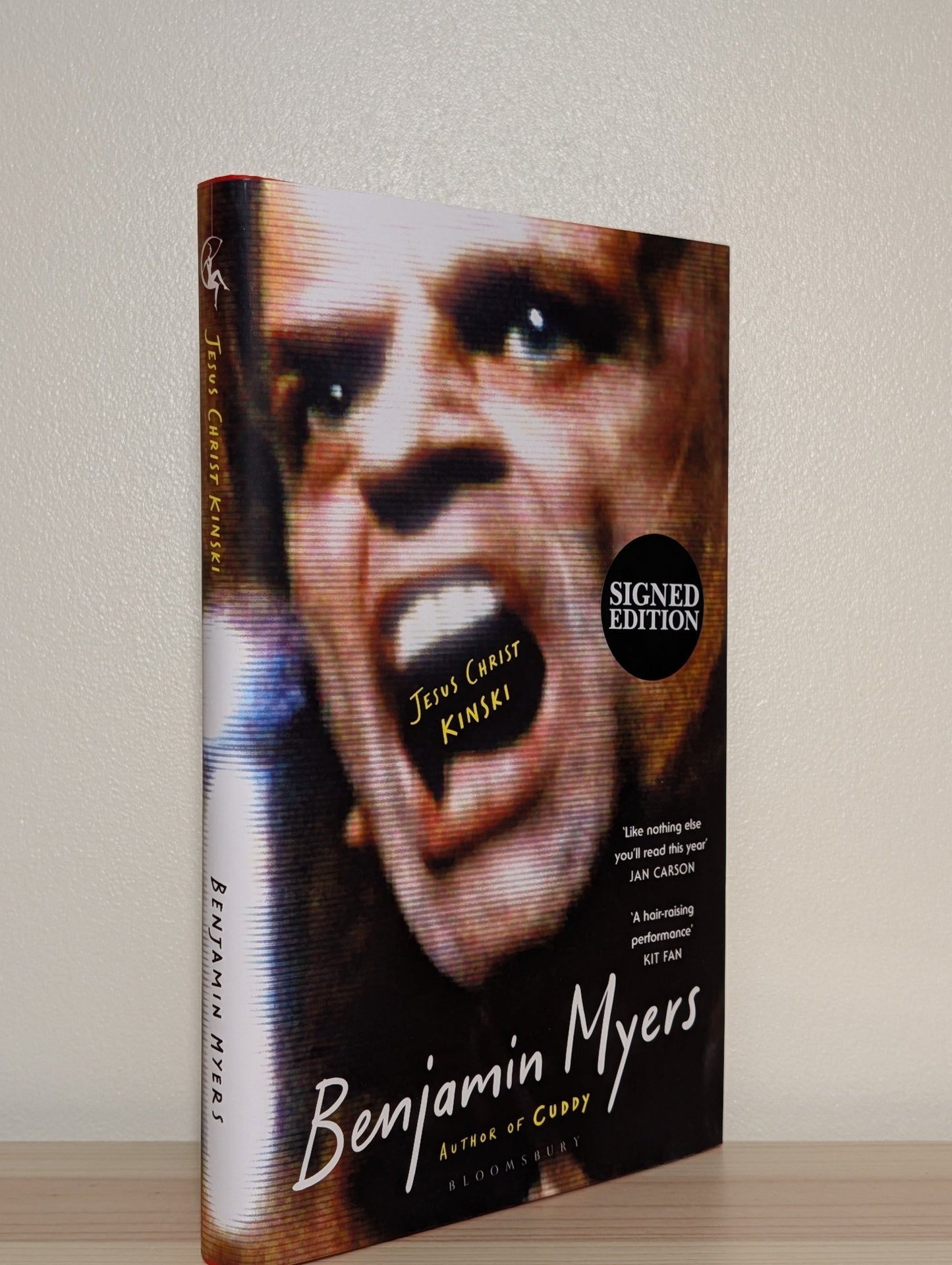 Jesus Christ Kinski by Benjamin Myers (Signed First Edition) - Fialta Books