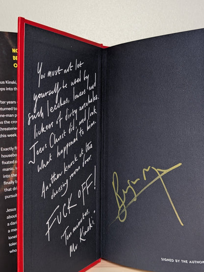 Jesus Christ Kinski by Benjamin Myers (Signed First Edition) - Fialta Books