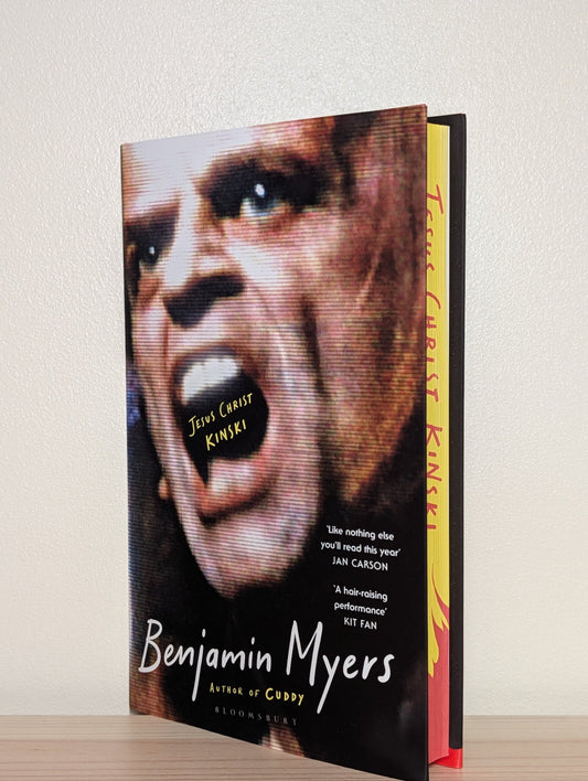 Jesus Christ Kinski by Benjamin Myers (Signed with sprayed edges) - Fialta Books