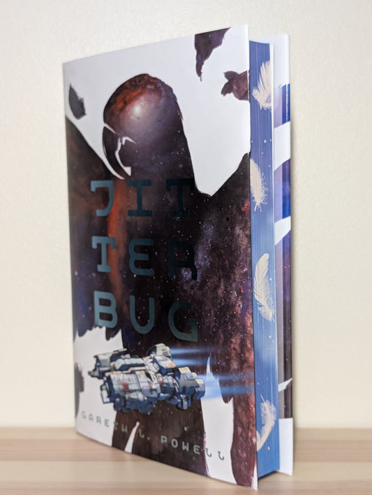Jitterbug by Gareth L. Powell (Signed First Edition with sprayed edges) - Fialta Books