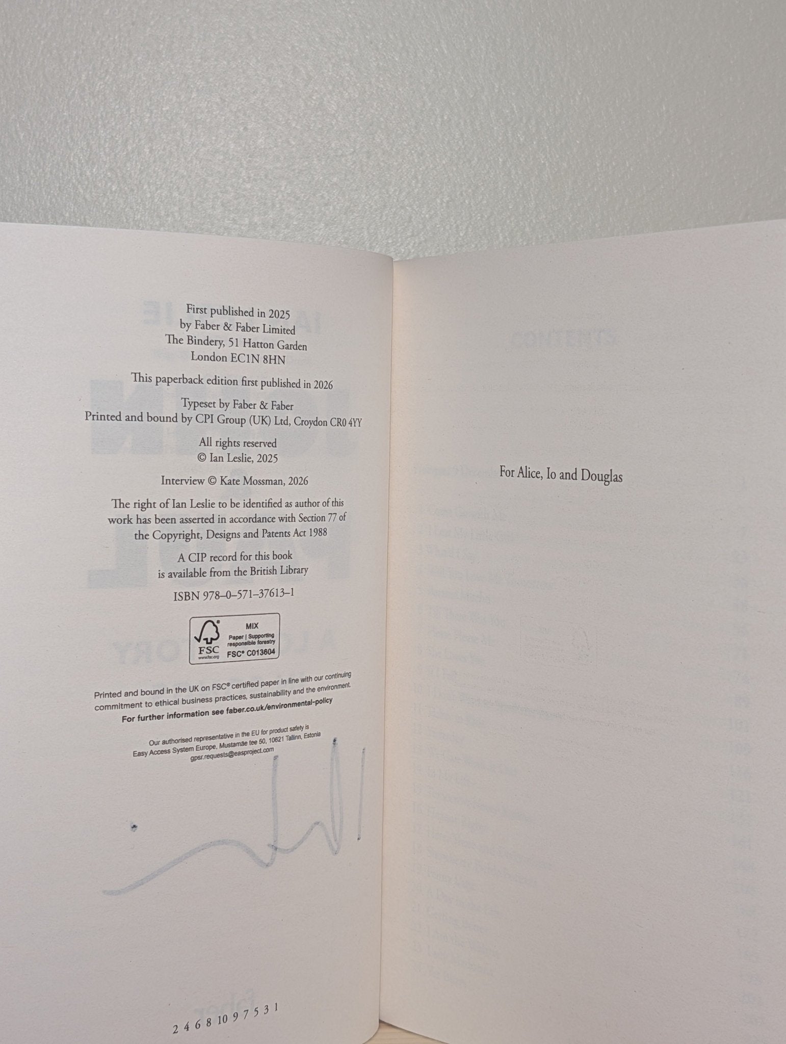 John and Paul by Ian Leslie (Signed Paperback Edition) - Fialta Books