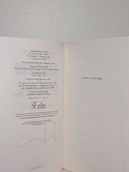 John and Paul by Ian Leslie (Signed Paperback Edition) - Fialta Books