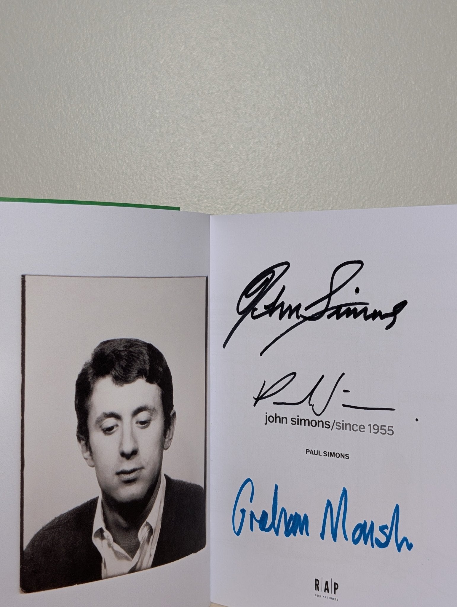 John Simons: Since 1955 by Paul Simons (Triple Signed First Edition) - Fialta Books