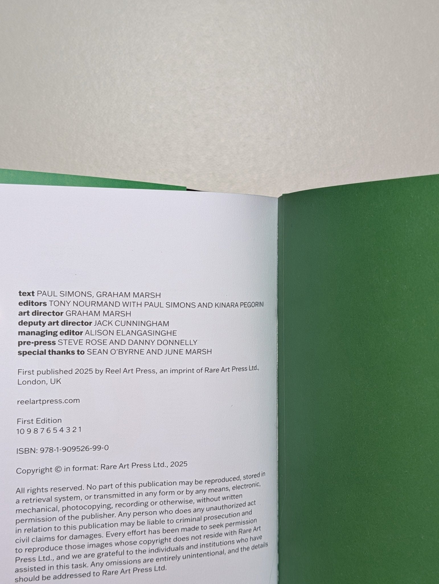 John Simons: Since 1955 by Paul Simons (Triple Signed First Edition) - Fialta Books