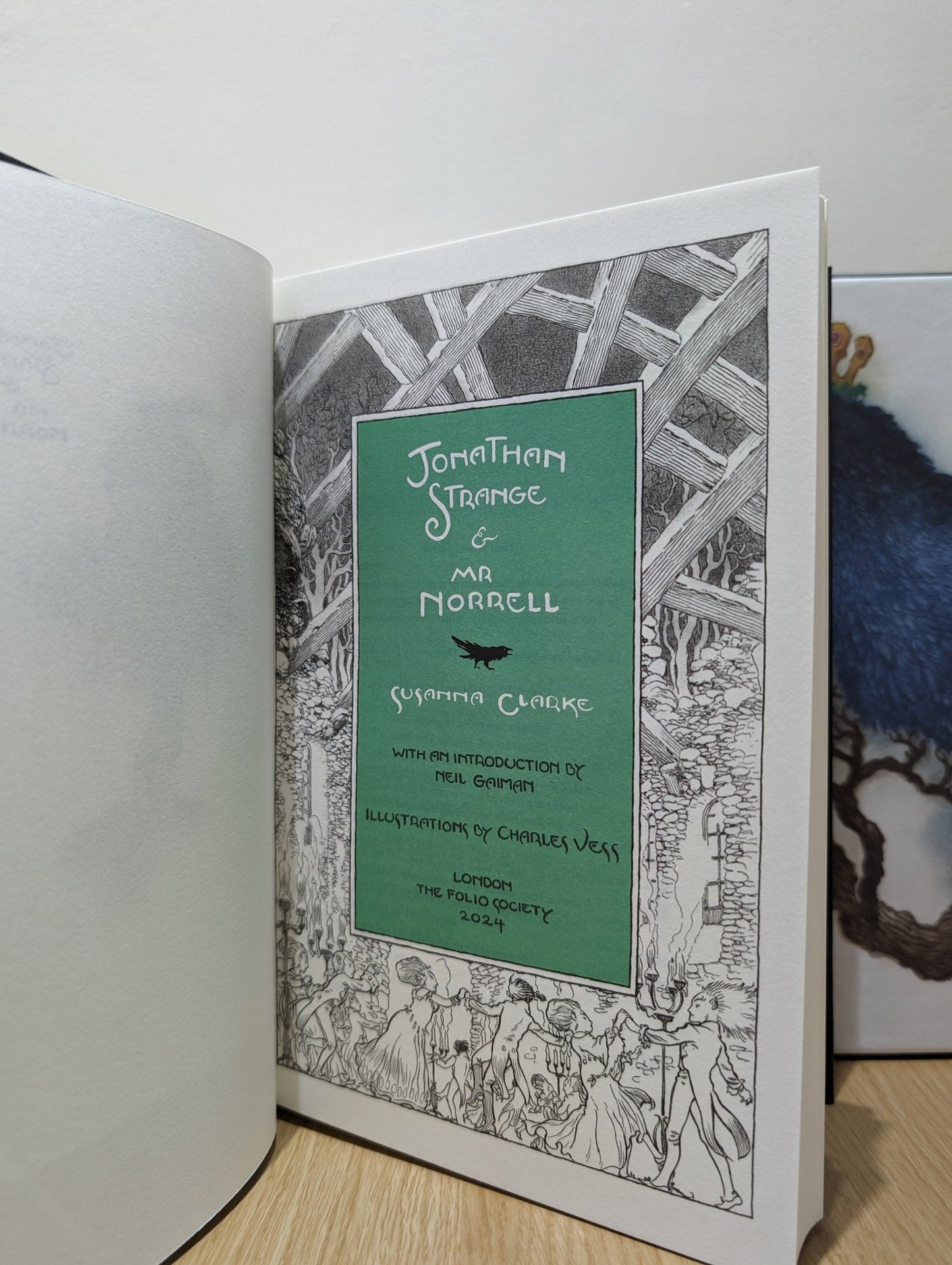 Jonathan Strange & Mr Norrell by Susanna Clarke (Folio Limited Signed Edition) - Fialta Books