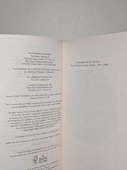 Jonathan Strange & Mr Norrell by Susanna Clarke (Signed Anniversary Edition) - Fialta Books