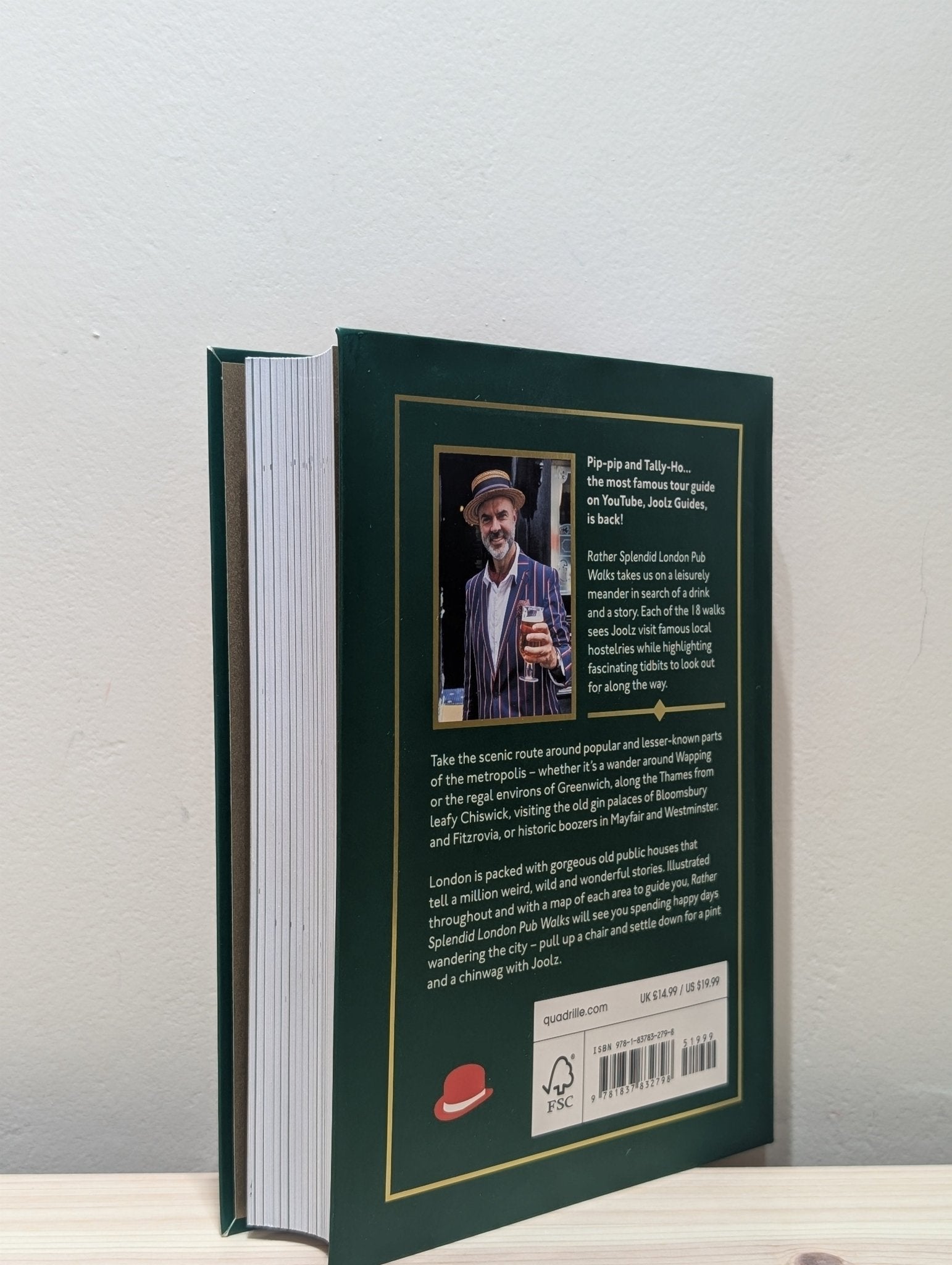 Joolz Guides: Rather Splendid London Pub Walks by Julian McDonnell (Signed First Edition) - Fialta Books