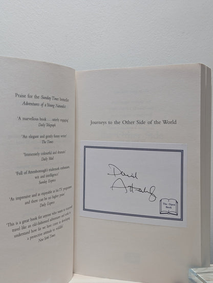 Journeys to the Other Side of the World by David Attenborough (Signed Bookplate Edition) - Fialta Books