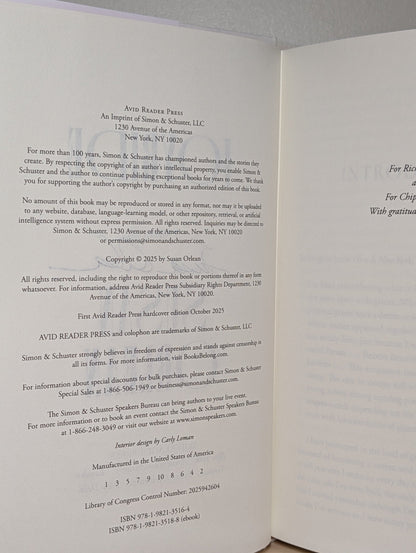 Joyride: A Memoir by Susan Orlean (Signed First Edition) - Fialta Books