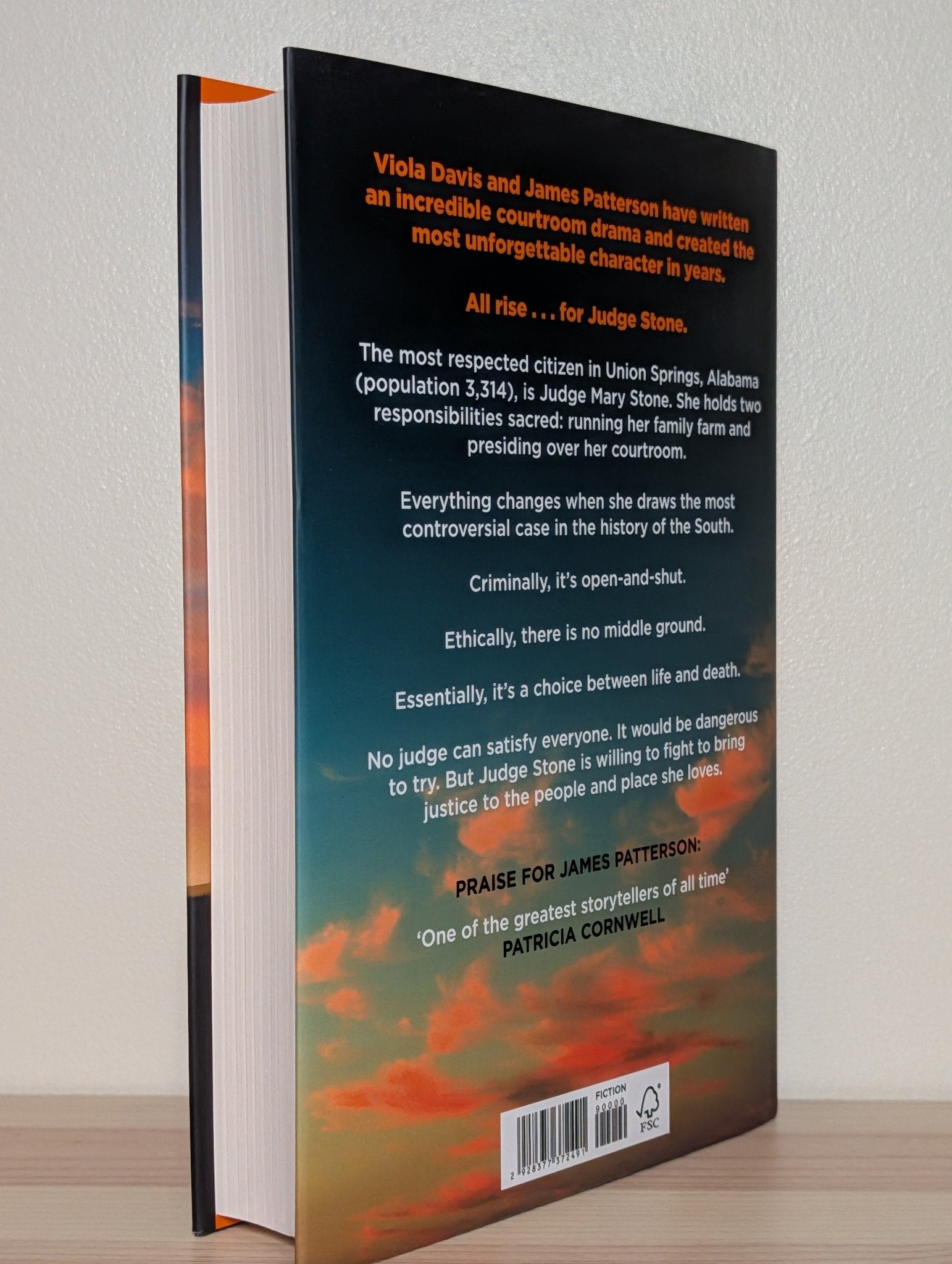 Judge Stone by James Patterson Viola Davis (Double Signed First Edition) - Fialta Books