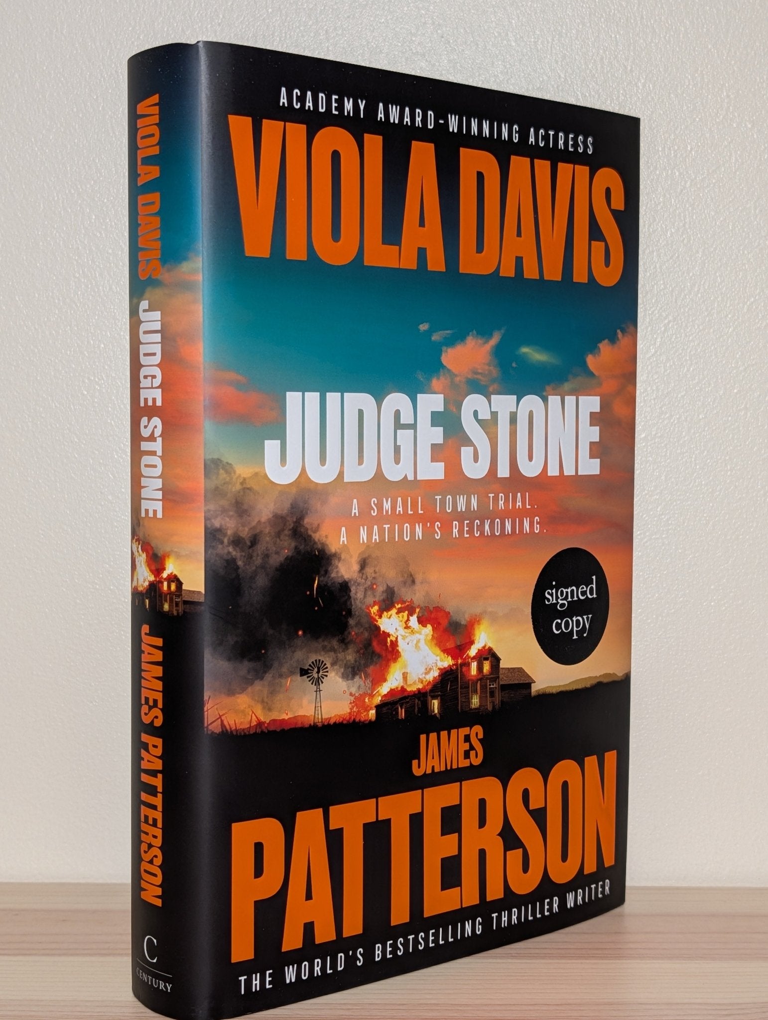 Judge Stone by James Patterson Viola Davis (Double Signed First Edition) - Fialta Books