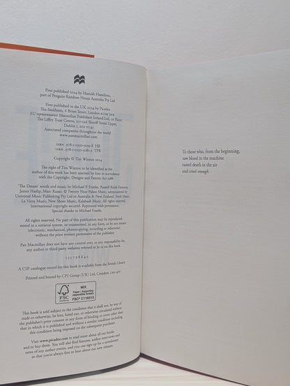 Juice by Tim Winton (First Edition with sprayed edges) - Fialta Books