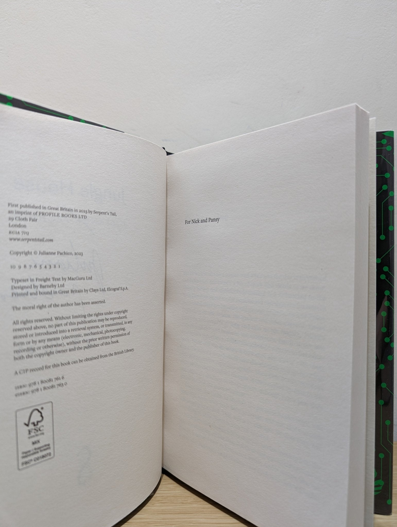 Jungle House by Julianne Pachico (Signed Dated First Edition) - Fialta Books