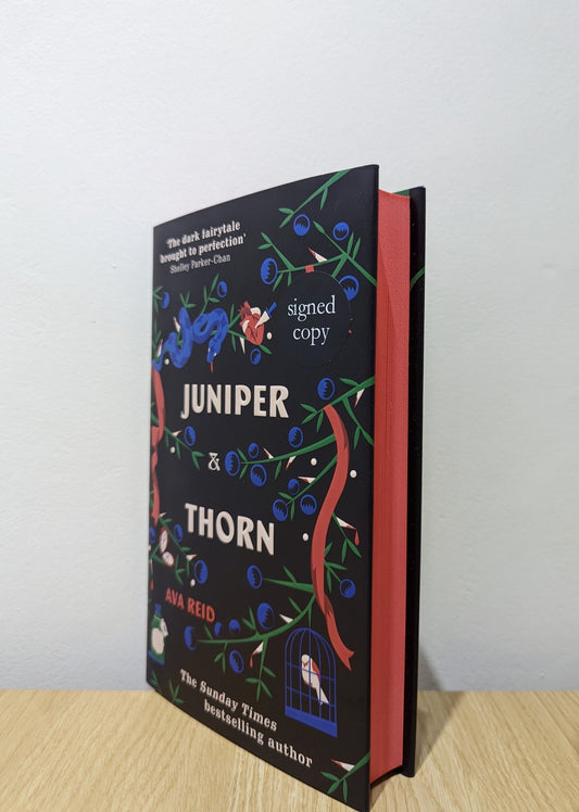 Juniper & Thorn by Ava Reid (Signed First Edition with sprayed edges) - Fialta Books